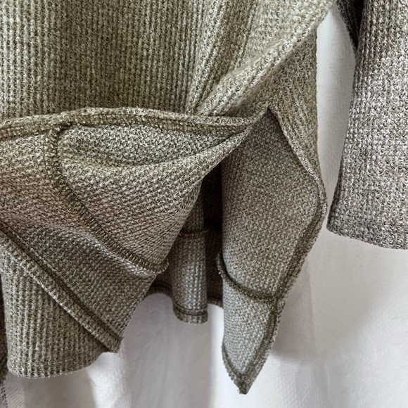 Shop Talulah Knit Oversized Dolman Sleeve Top in Tan size Small - Picture 5 of 11